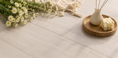 NPOZ Light Oak Volcanic Ash SPC Flooring