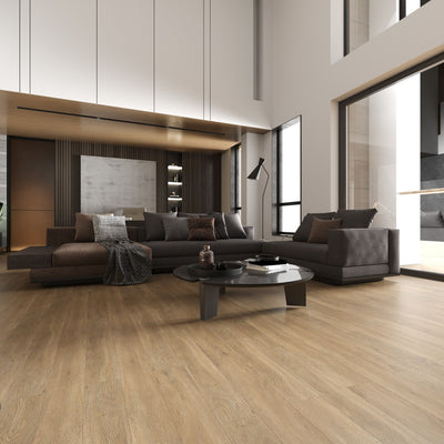 NPOZ Luxury Volcanic Ash SPC Flooring For Modern Homes
