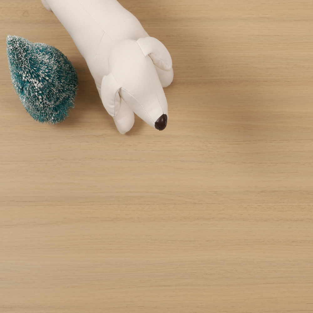 NPOZ Natural Beige Wood Grain SPC Flooring Texture