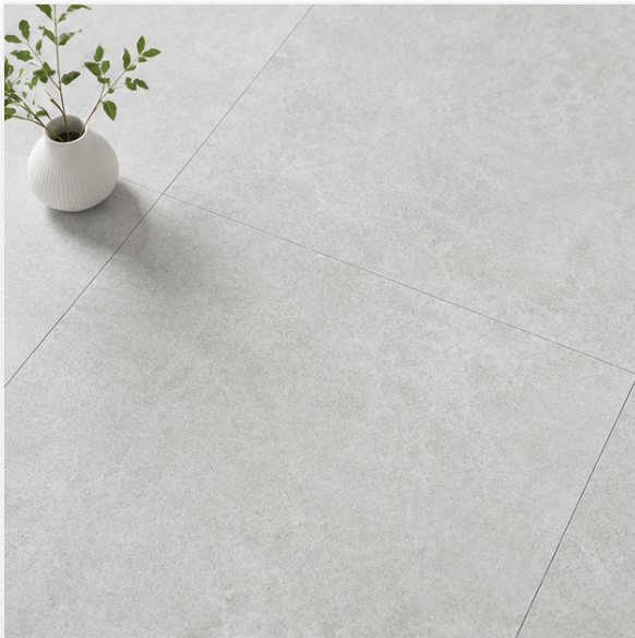 NPOZ Stone Gray Volcanic Ash SPC Flooring Texture