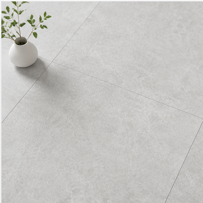 NPOZ Stone Gray Volcanic Ash SPC Flooring Texture