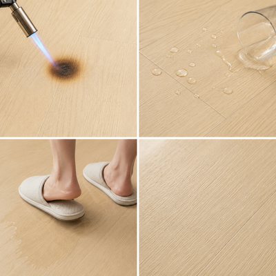 NPOZ Waterproof Wear Resistant Anti Slip Flooring